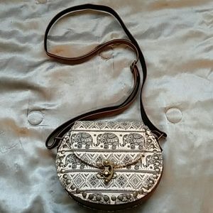 NWOT Elephant Crossbody Purse