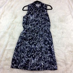 ANN TAYLOR Size 8 Petite Floral Print Dress