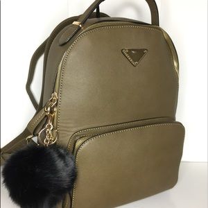 Olive Green Large Backpack