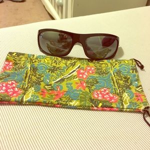 Maui Jim Surf Rider Sunglasses with Fabric Case