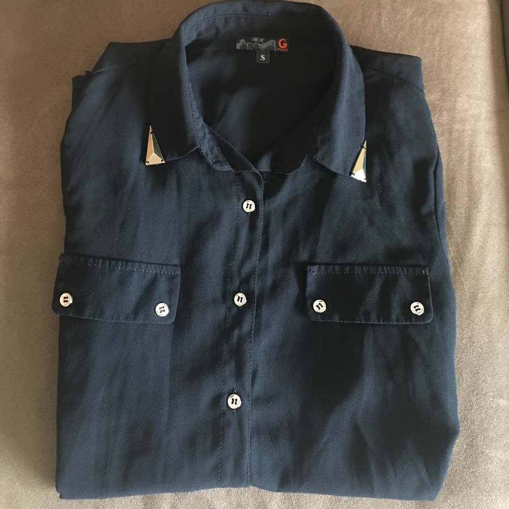 Women's Black Guess Shirt