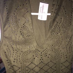 Suede Windsor Onesie