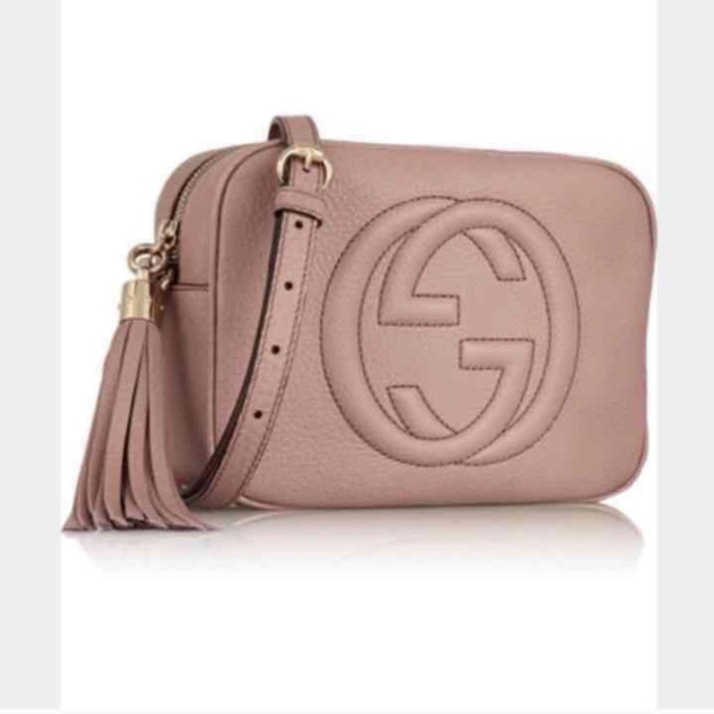 Like New Soho Leather Pink Disco Bag - Picture 1 of 5