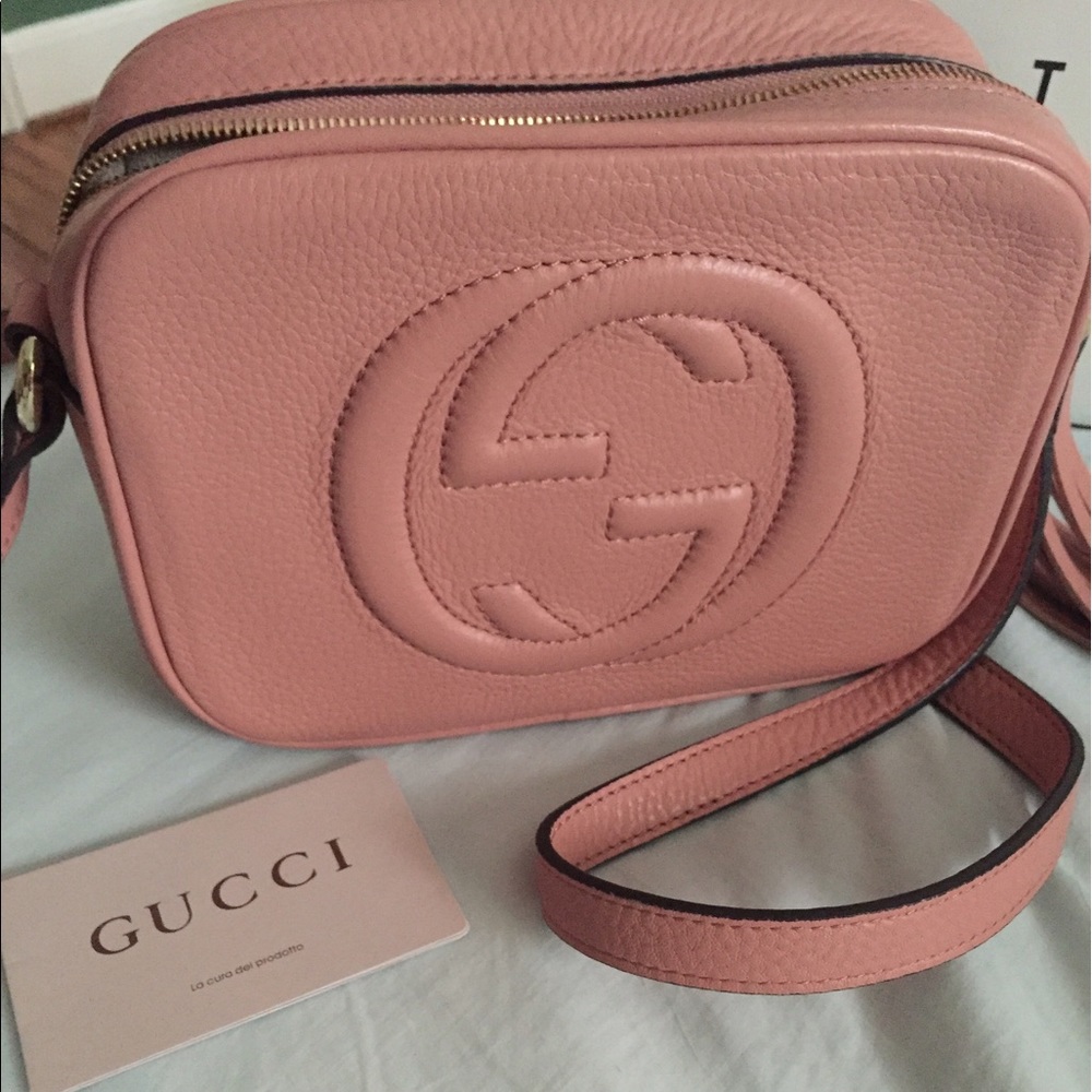 Like New Soho Leather Pink Disco Bag - Picture 5 of 5