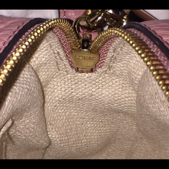 Like New Soho Leather Pink Disco Bag - Picture 3 of 5