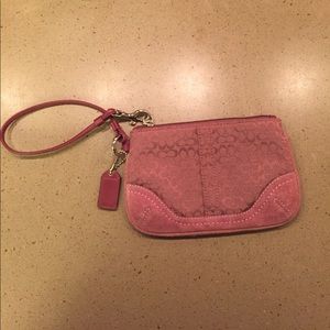 Small Coach Wristlet