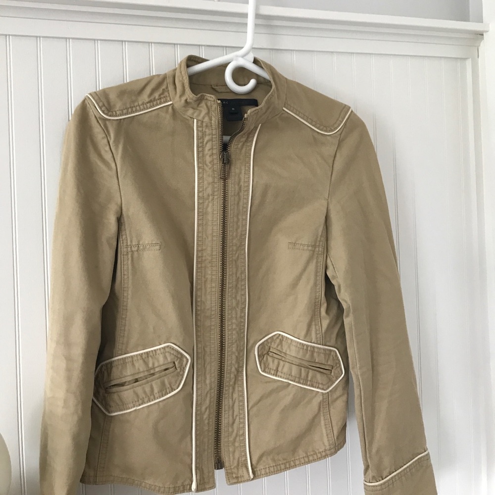 Marc Jacobs Canvas Moto Jacket