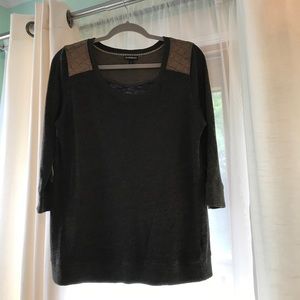 Express moss green sweater