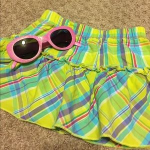 . Adorable plaid skirt