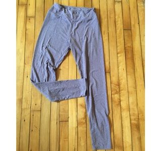 Lu La Roe One Size Heathered Lavender leggings