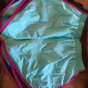 Nike Dri-fit running shorts.