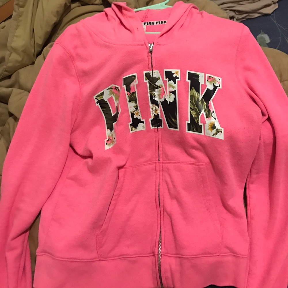 Pink large hoodie