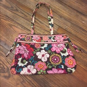Vera Bradley Mod Floral Pink Shoulder Bag
