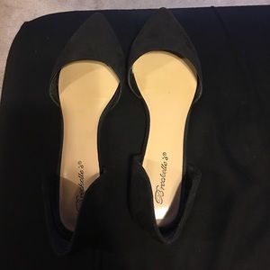 Black flats