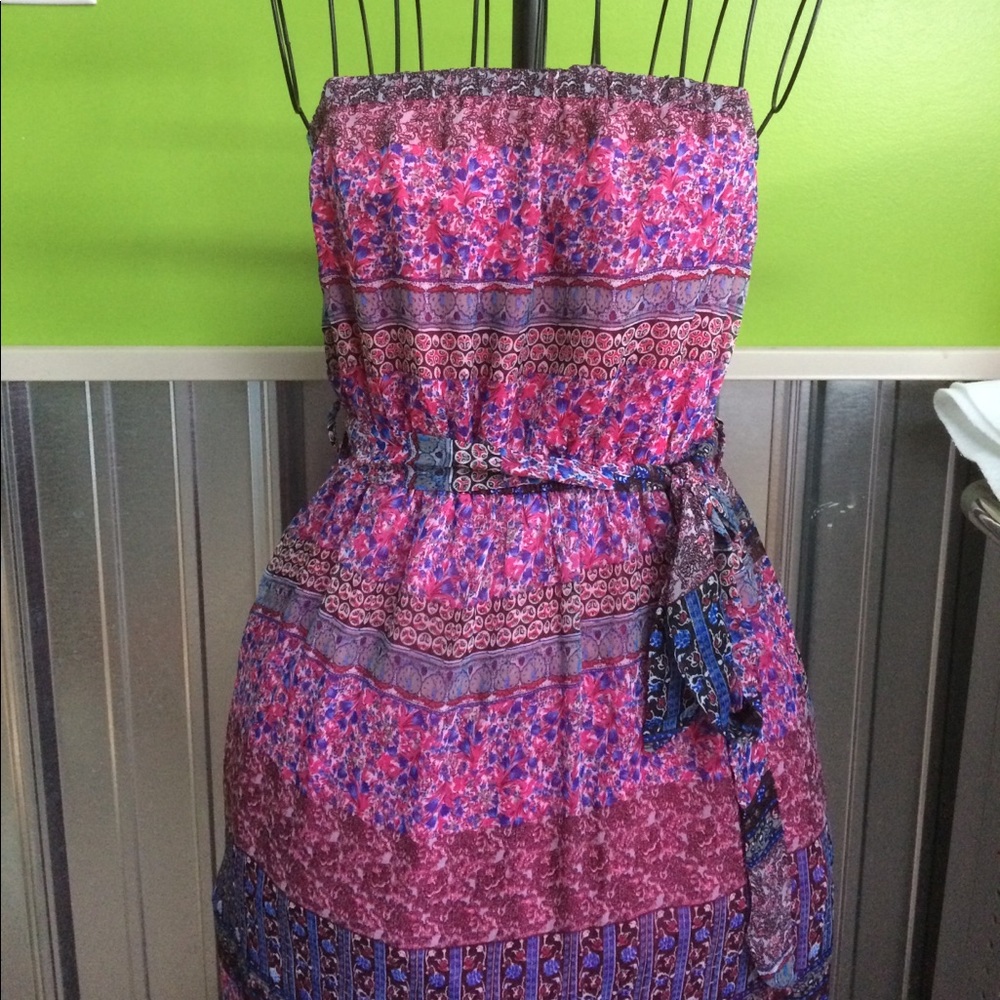 New Beautiful Long Maxi Strapless Dress