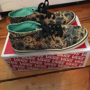 palm camo vans