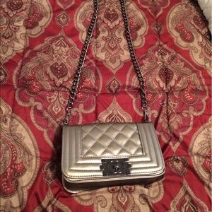 Silver purse