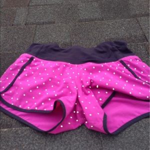 Reflective lululemon shorts