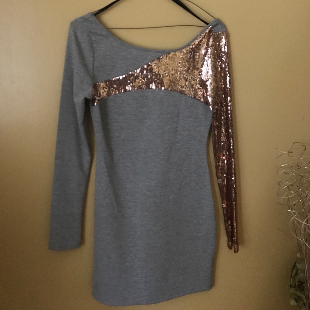 sequin dress