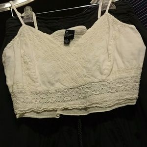 Embroidered Crop top