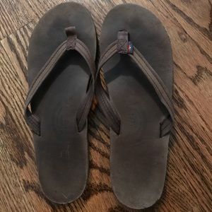 Rainbow brand leather sandals