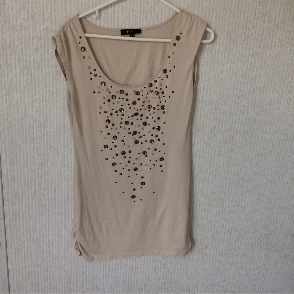 Express embellished top