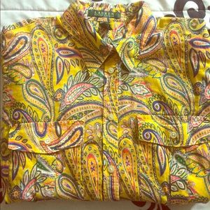 Lauren Ralph Lauren Paisley Shirt🎉