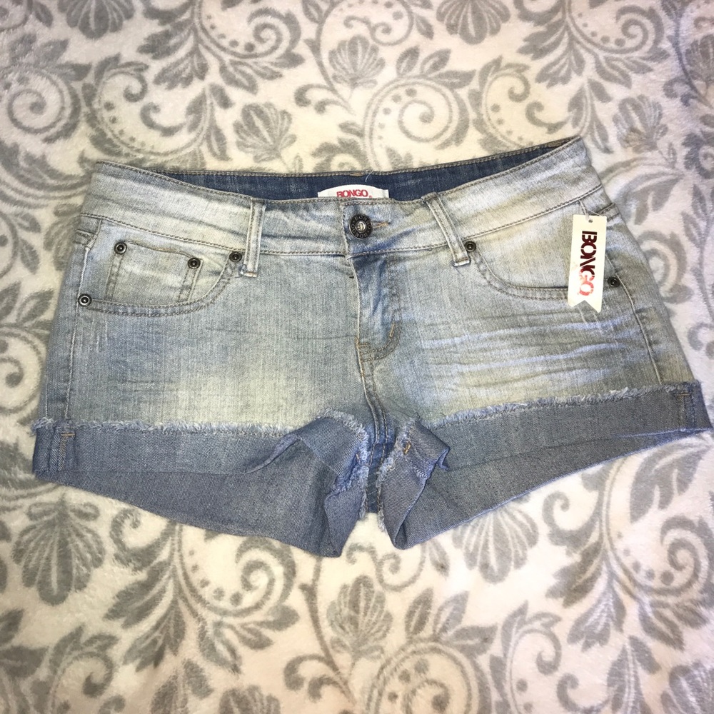 Denim shorts