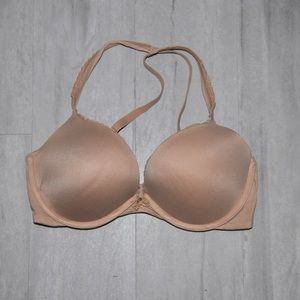 34D Body by Victoria Push Up Nude Bra