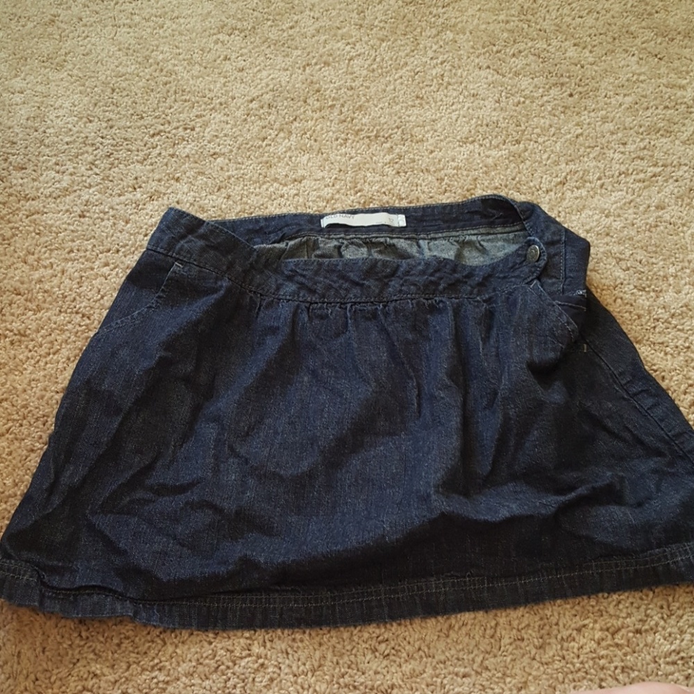 Old Navy jean skirt