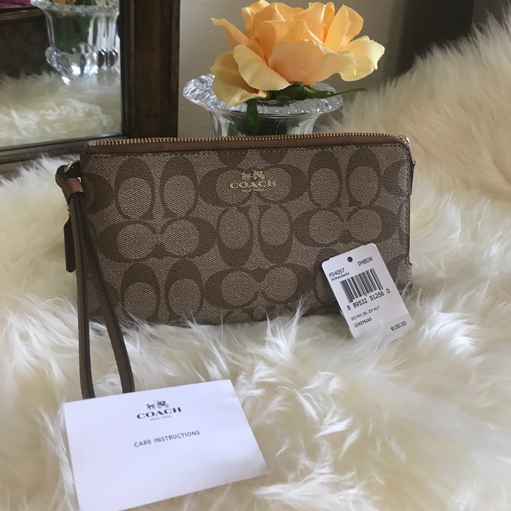 Authentic coach wallet