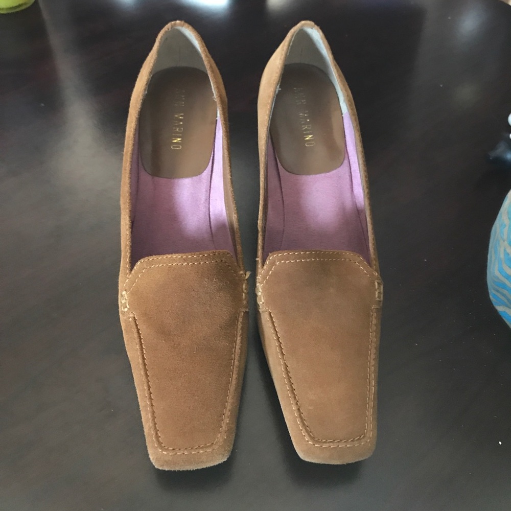 Beautiful suede wedges