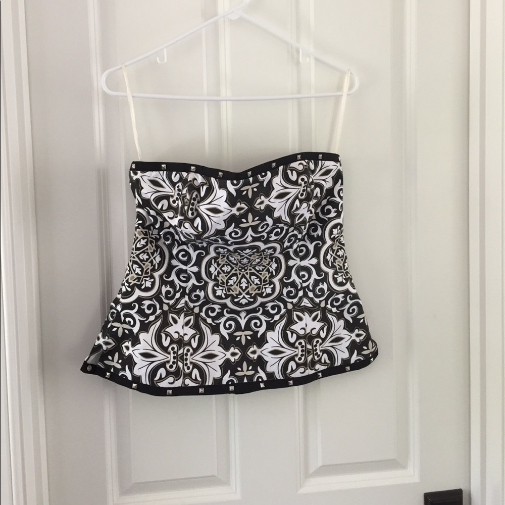 Strapless Bustier Top