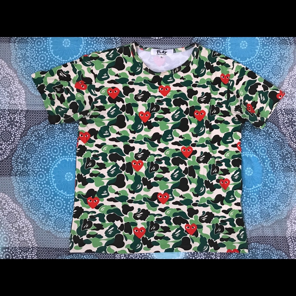 2012 CDG x Bape T-shirt