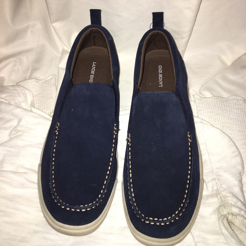 Lands End slip ons
