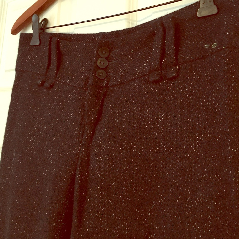 Free people navy wool pants