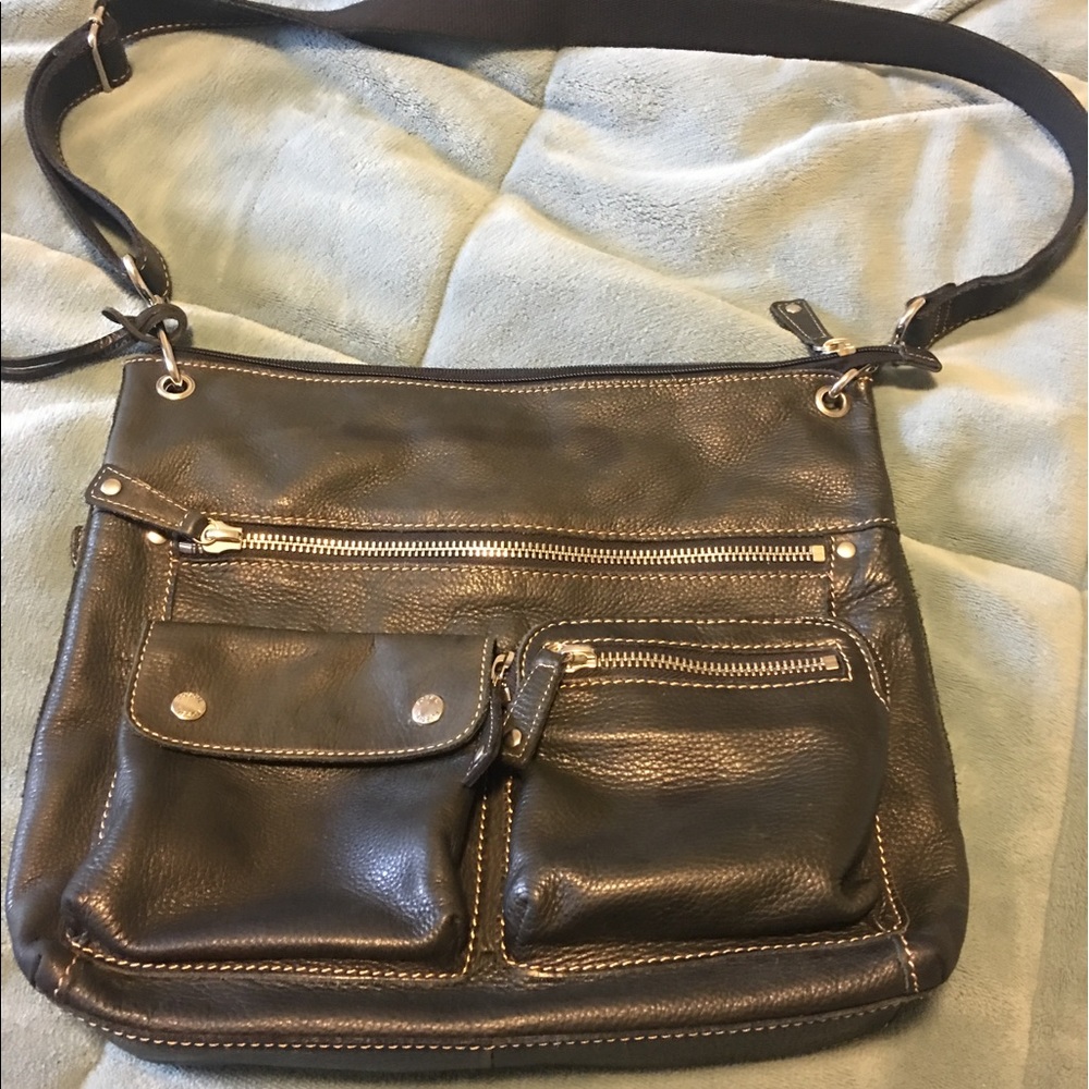 Fossil Sutter large crossbody black