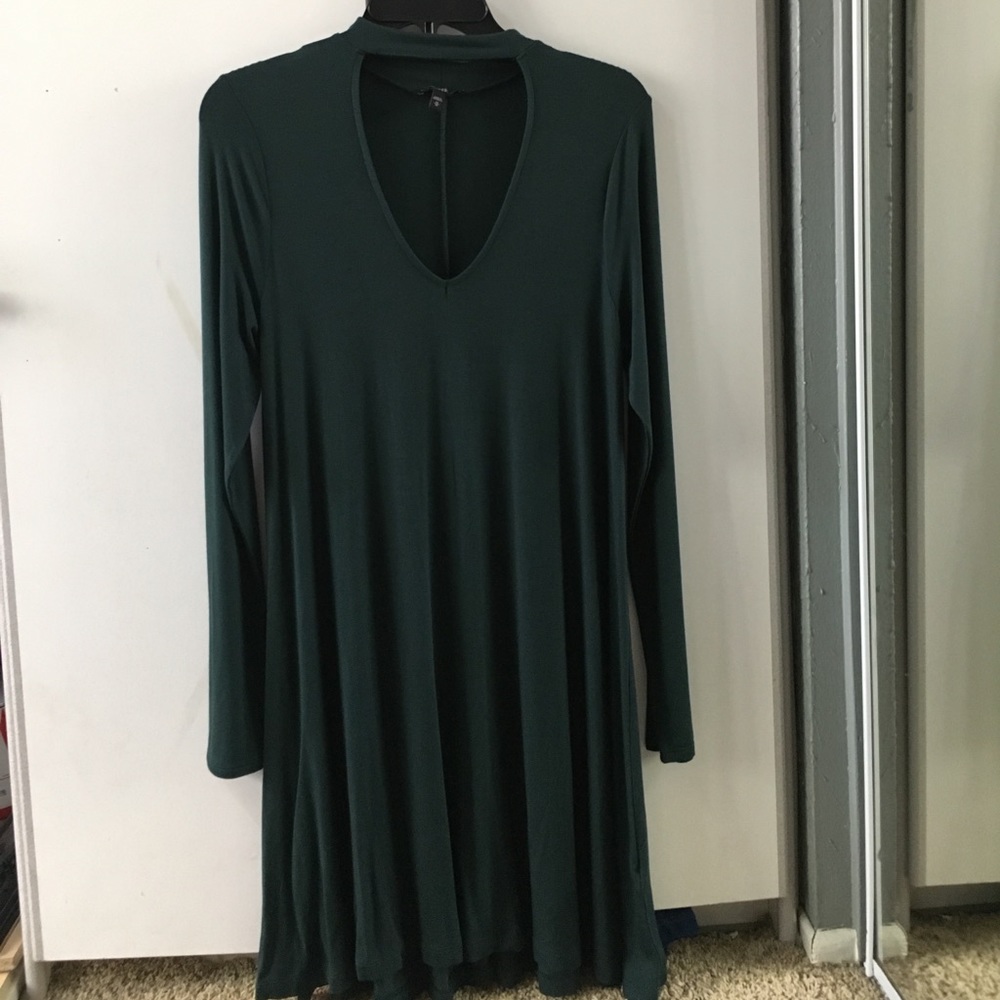 Dark green dress-never worn!!