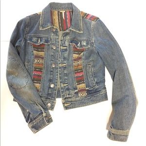 Free People denim jacket size 4