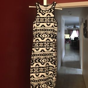 Midi Aztec dress from Express