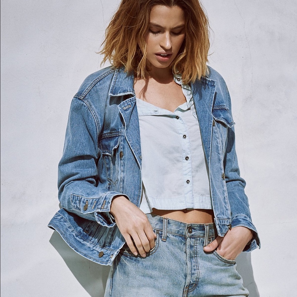 Free People Roe Denim Jacket
