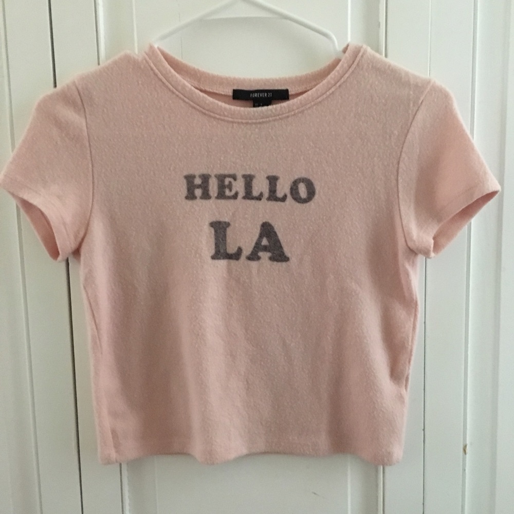 Millennial Pink VERY Soft Crop Top