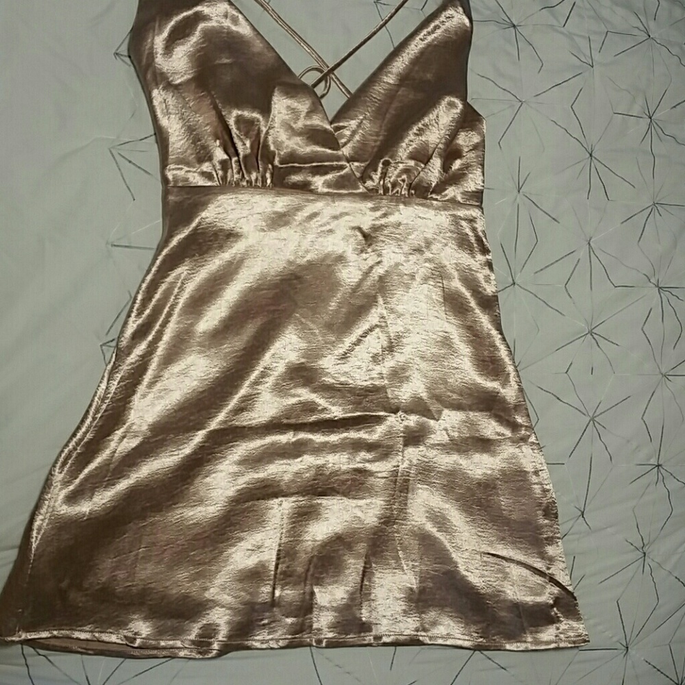 Satin dress