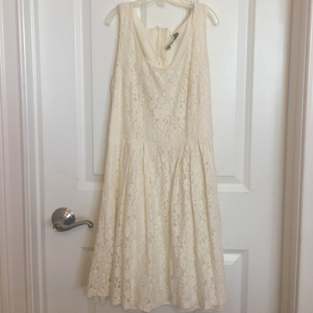 Ivory Lace Dress