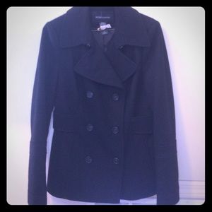 Black peacoat from Victoria Secret