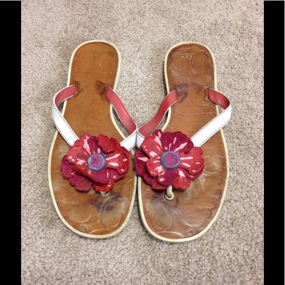 Coach Larissa Flower Sandals