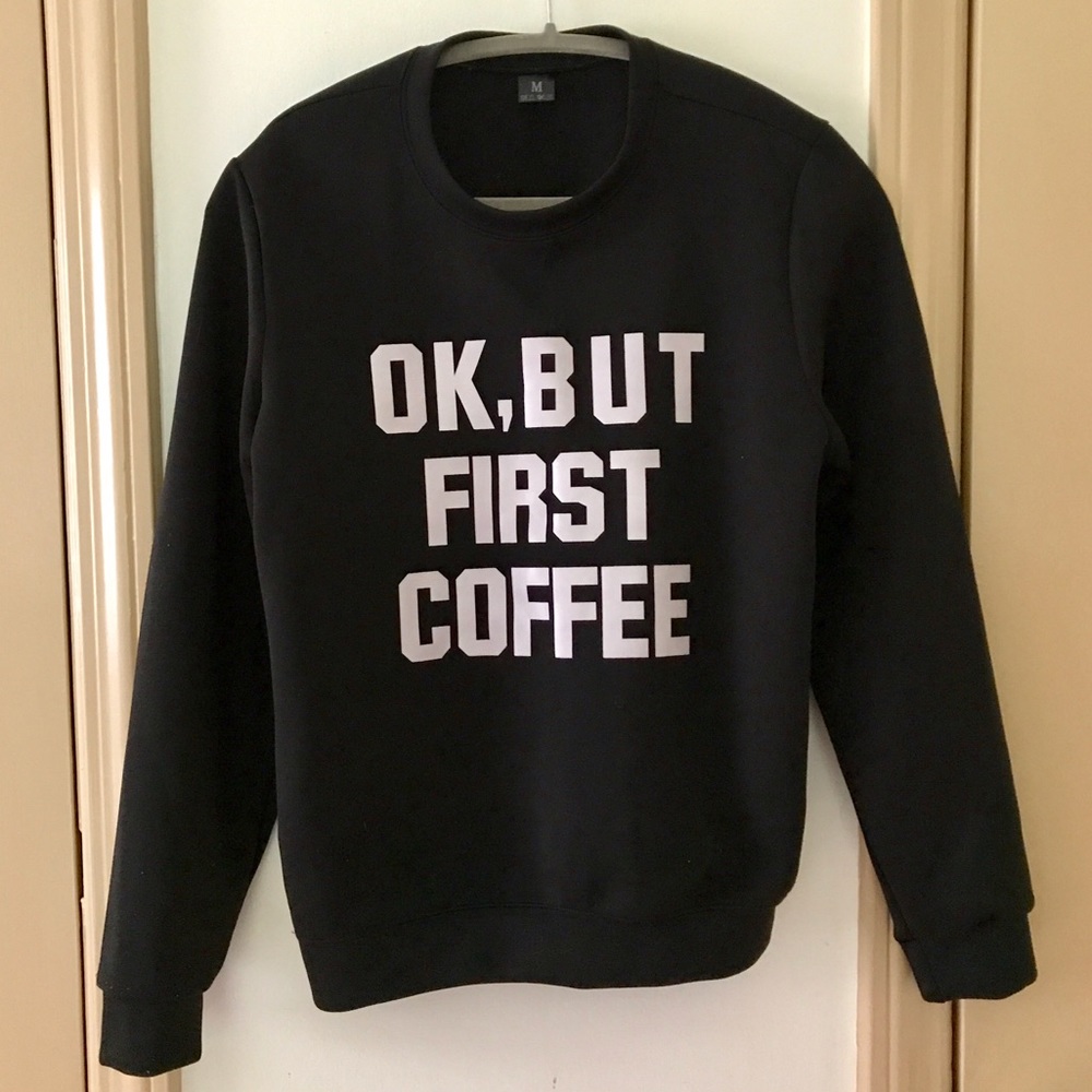 BLACK LOVE COFFEE SWEATSHIRT
