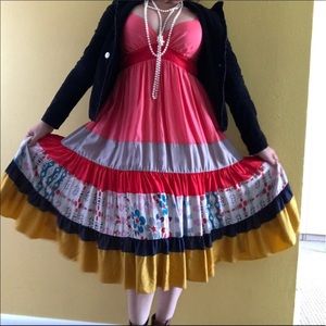 Johnny Was silk dress