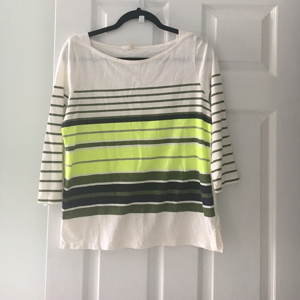 J. Crew striped tee