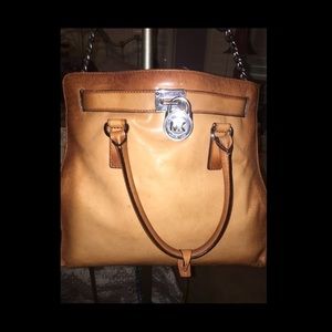 Michaels Kors Hamilton Leather Tote